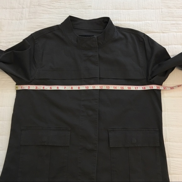 Sanctuary Clothing Charcoal Hem Draw Cord Jacket - Picture 7 of 7